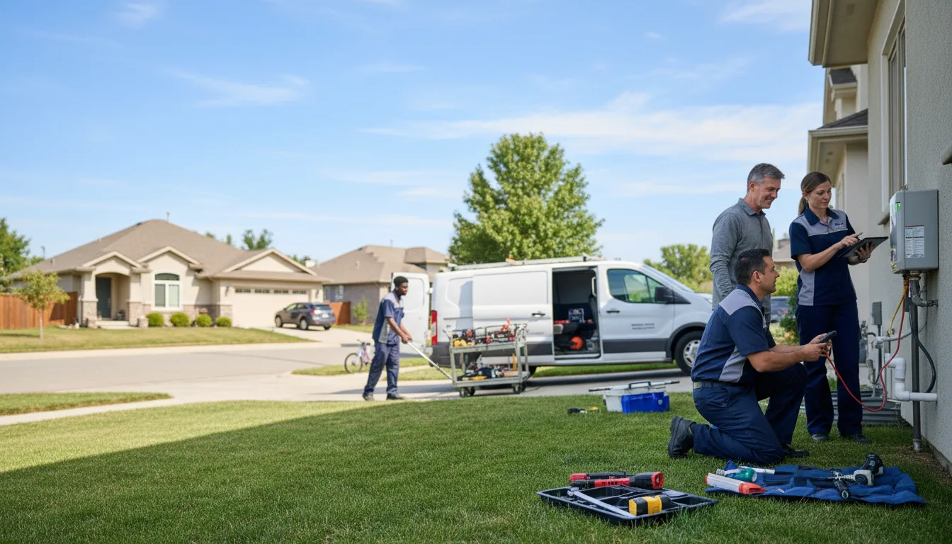 Tankless water heater service in Chokio, MN